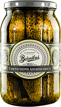 Cornichons aigre-doux - 860 gr