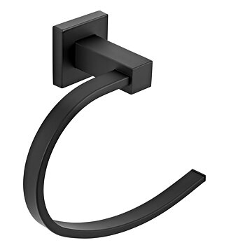 Towel Ring SQUARE Matt Black