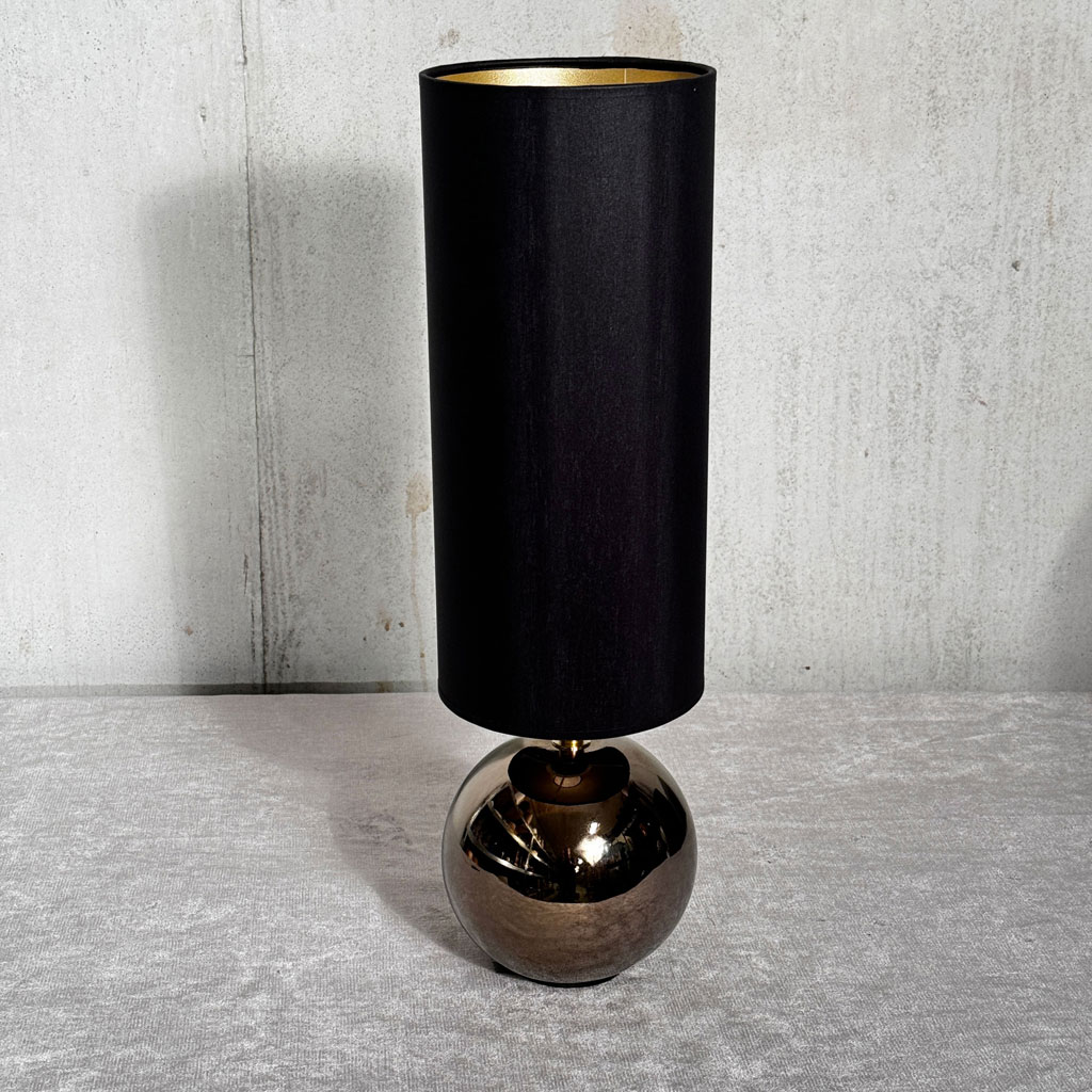 Lampa Mässing Svart