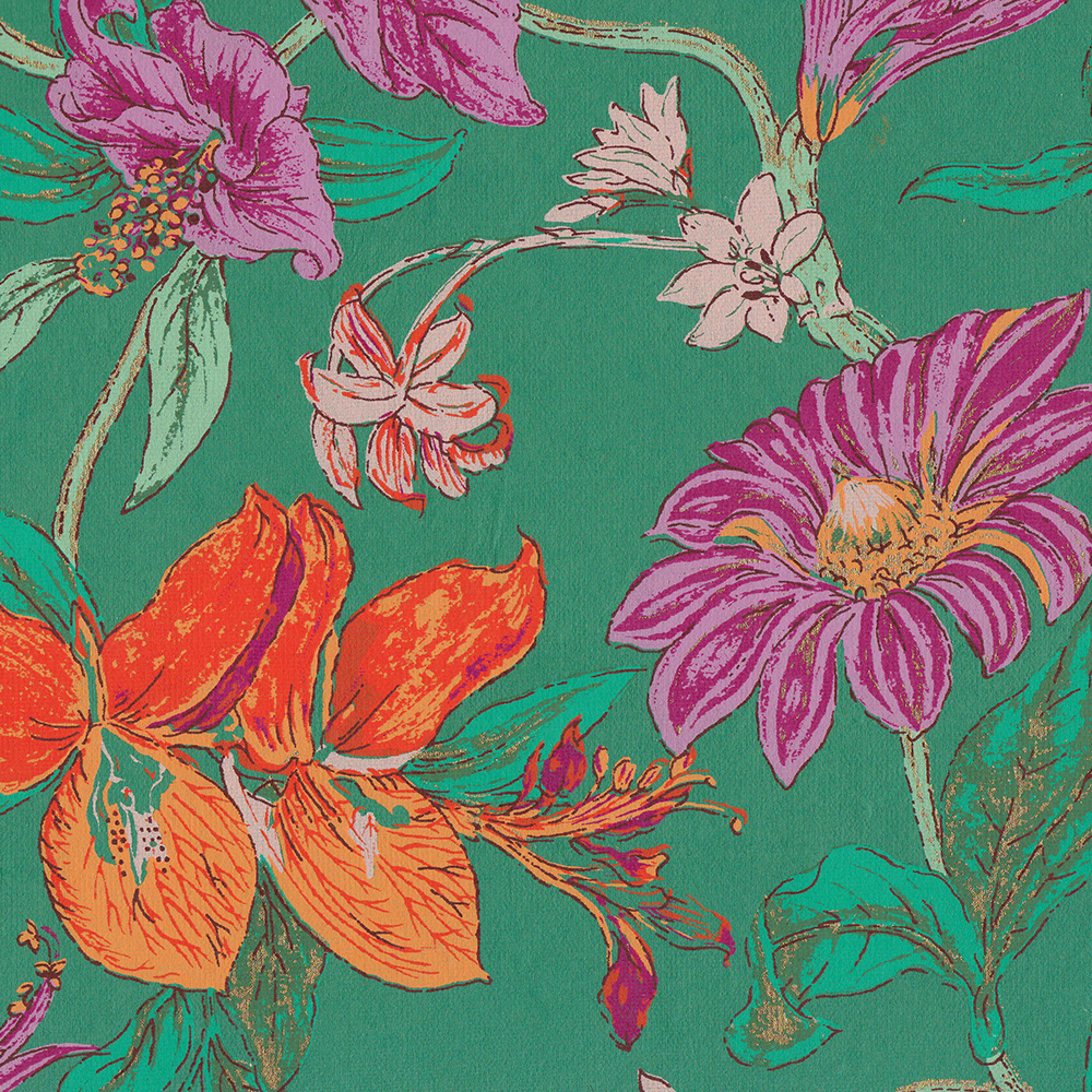 Flowerdesign, green