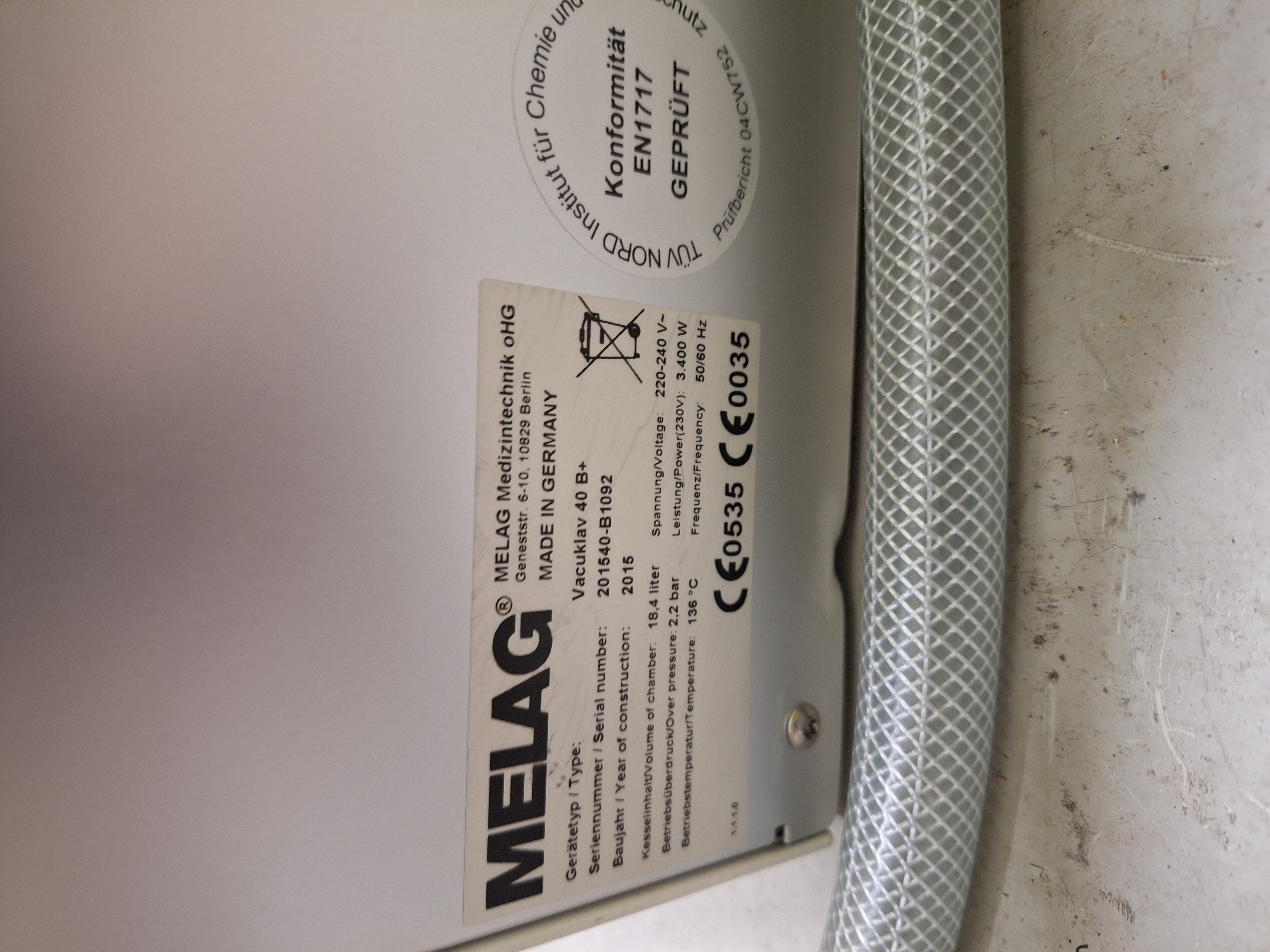 MELAG 40 B+  Vacuklav - Begagnad - 2