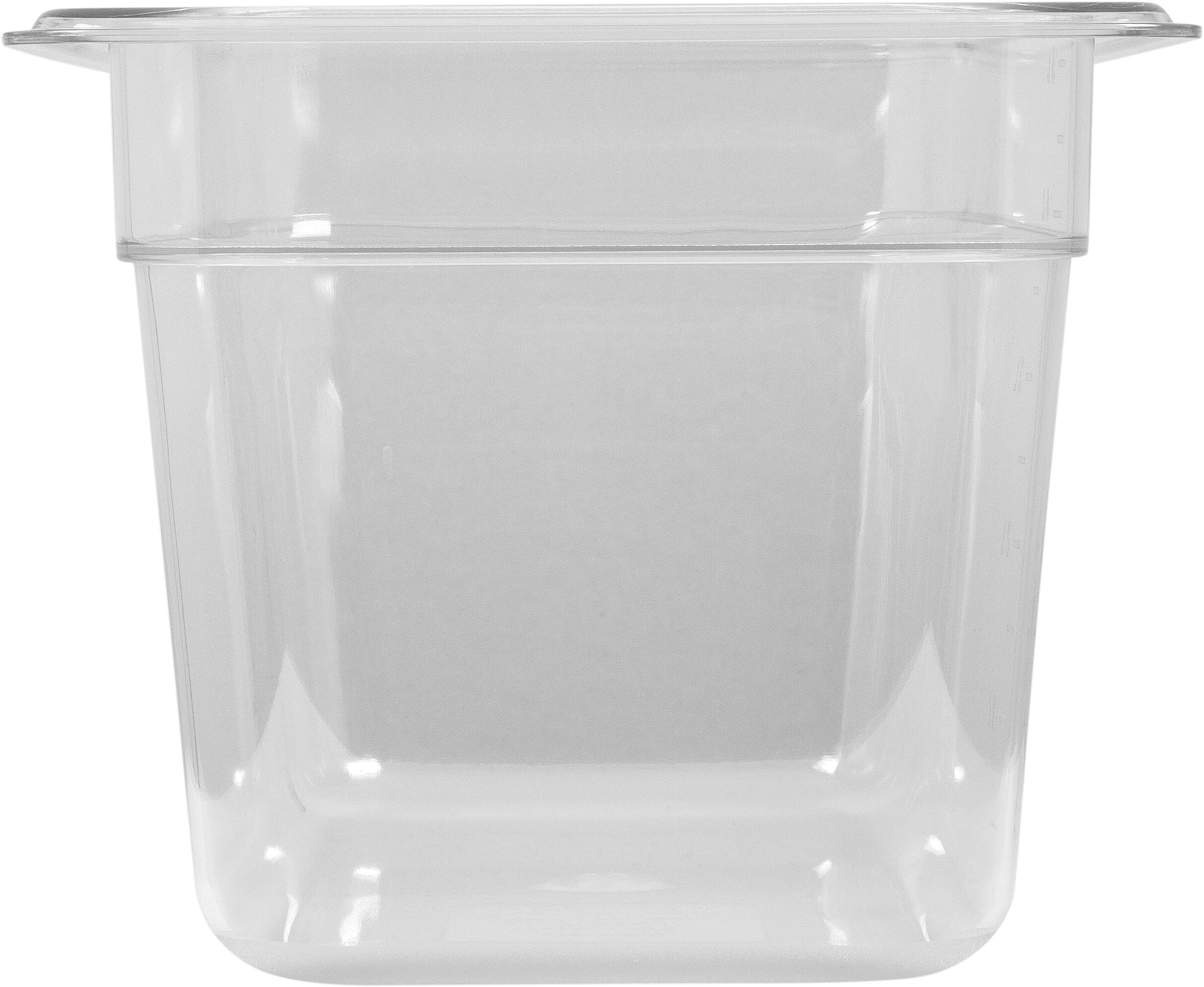Kantin GN 1/3 transparent polykarbonat Exxent - 4