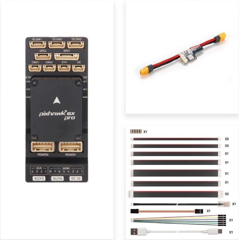 Pixhawk 6X Pro Standard v2A, PM02D