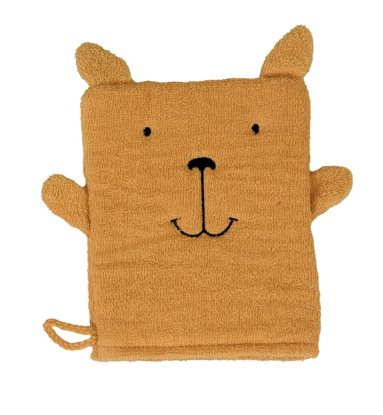 Washcloth terry bear
