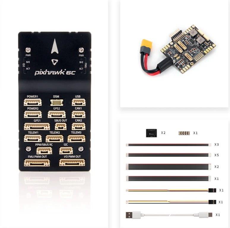 Pixhawk 6C, PM07, No GPS, Aluminum