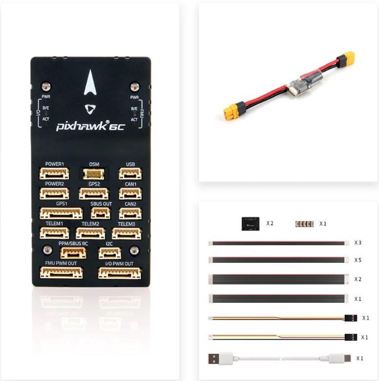 Pixhawk 6C, PM02, No GPS, Plastic
