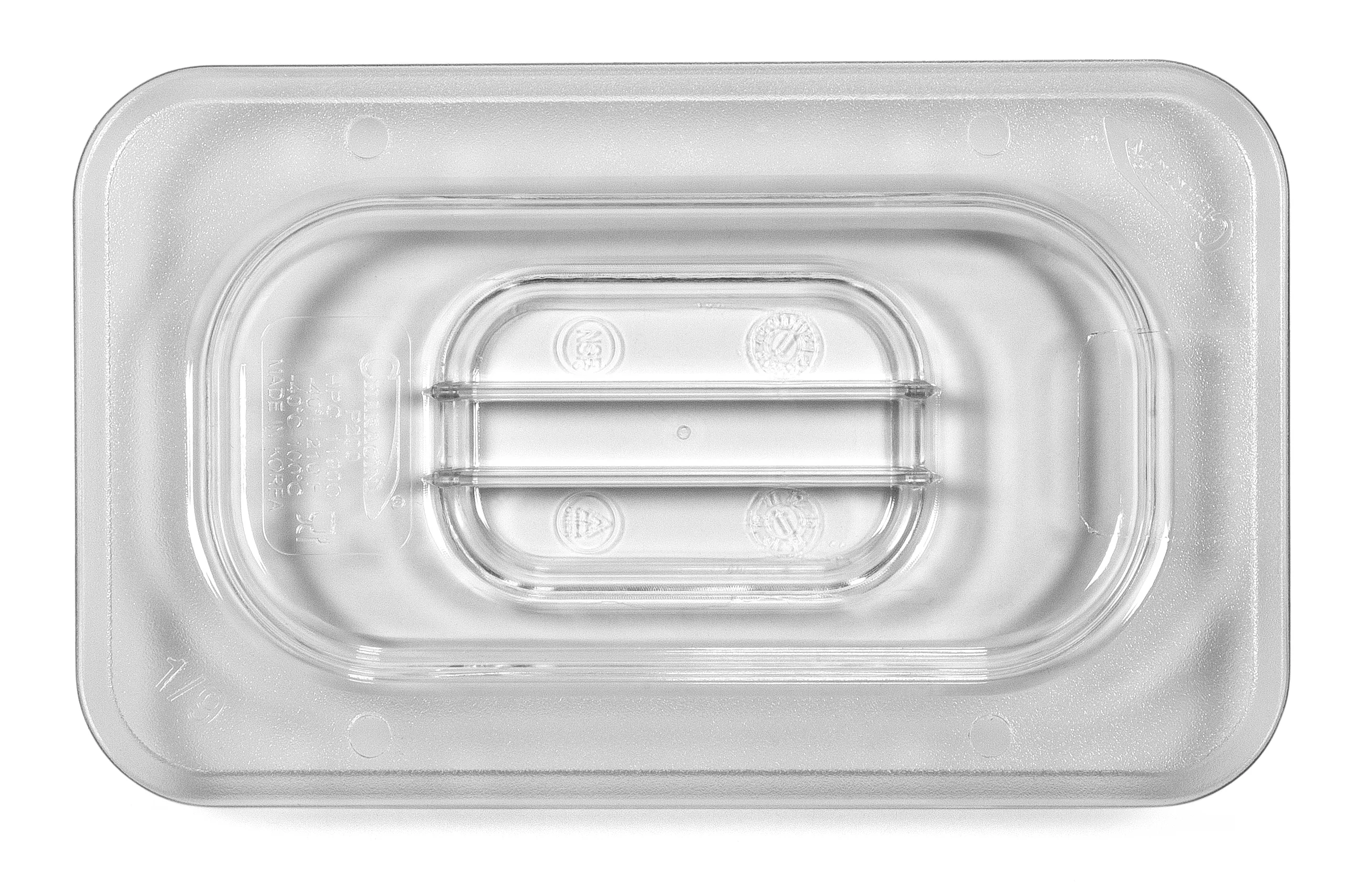 GN kantin lock i polykarbonat transparent Exxent - 7