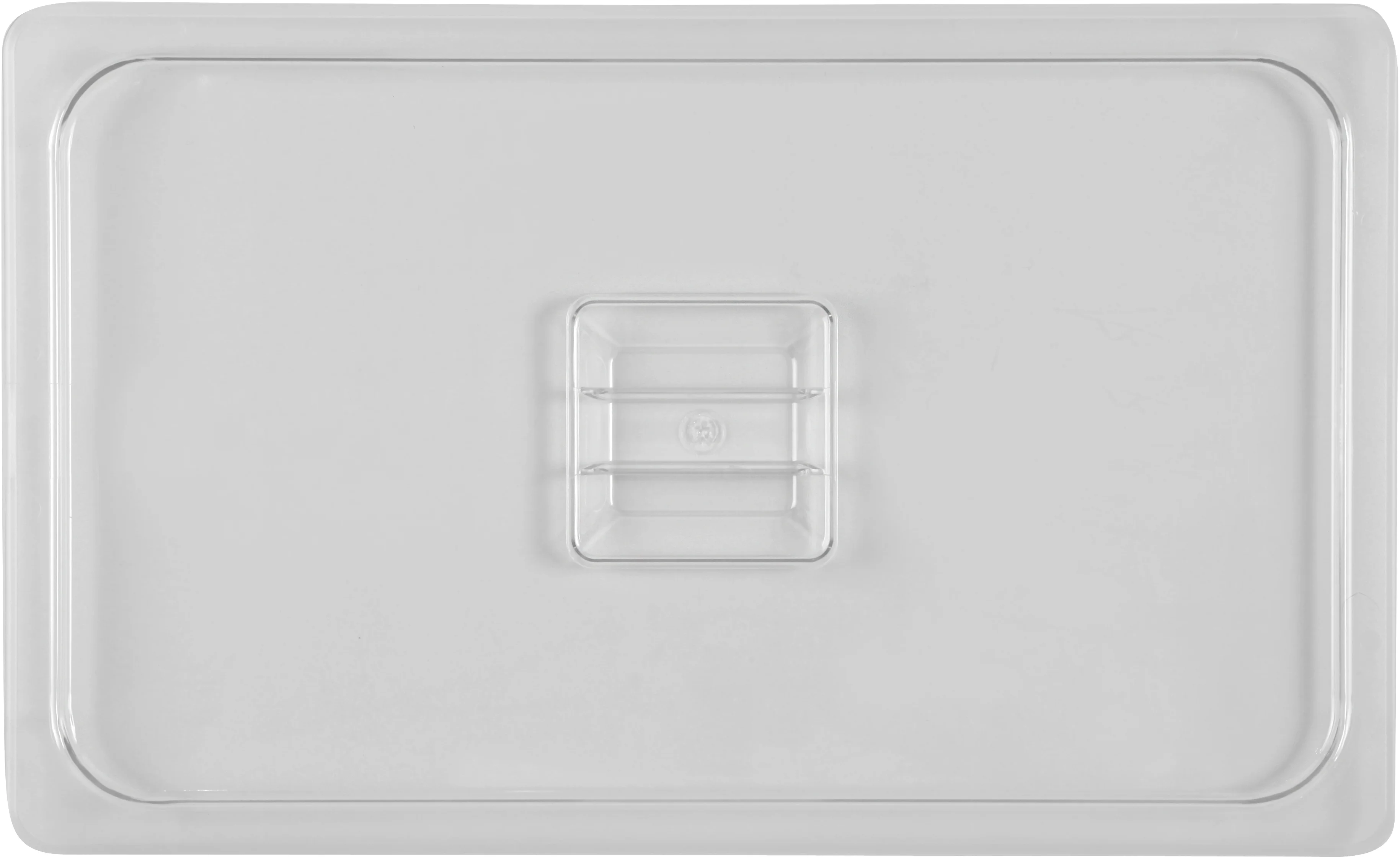 GN kantin lock i polykarbonat transparent Exxent - 2