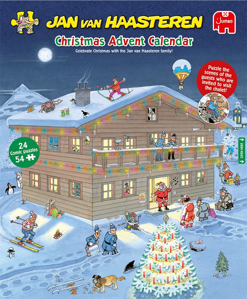 Jan Van Haasteren Adventskalender  24 x 54 Bitar Jumbo