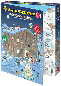 Jan Van Haasteren Adventskalender  24 x 54 Bitar Jumbo