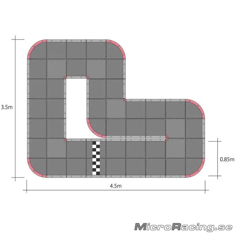 KYOSHO - Mini-Z GrandPrix Circuit, 50x50, 48st