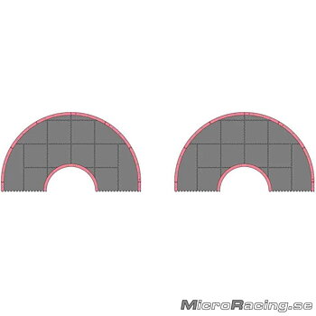 KYOSHO - Mini-Z Grand Prix Circuit50, Oval Extension, 32pcs