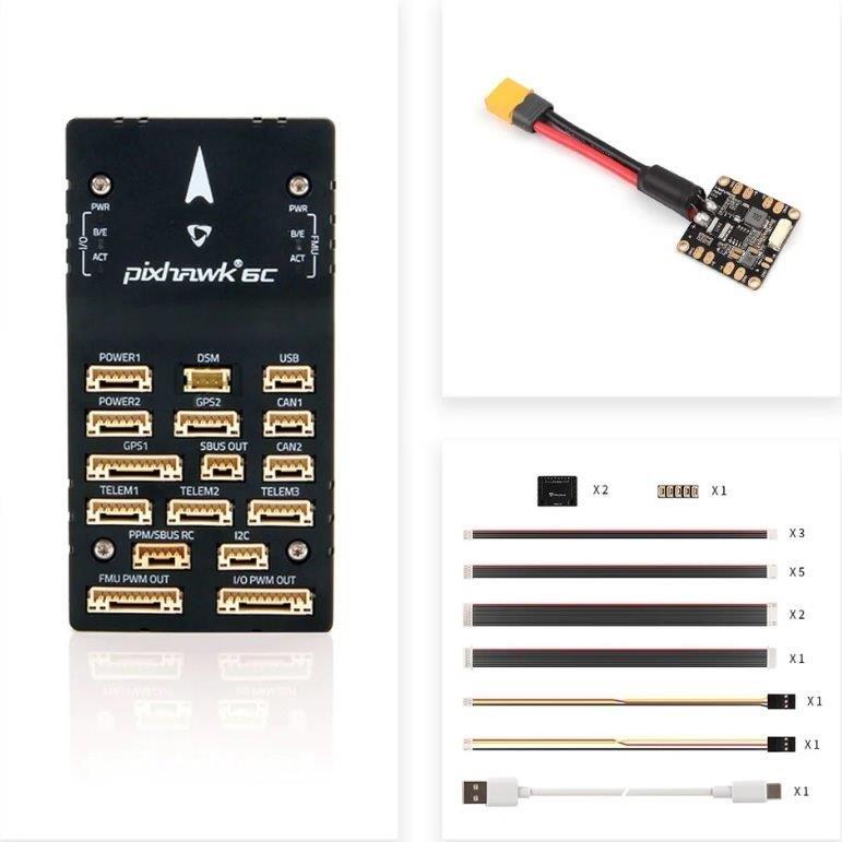 Pixhawk 6C, PM06, No GPS, Plastic