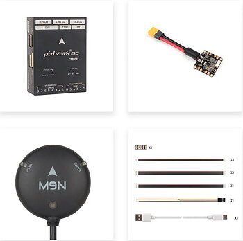 Pixhawk 6C Mini-Model A, PM06, M9N GPS