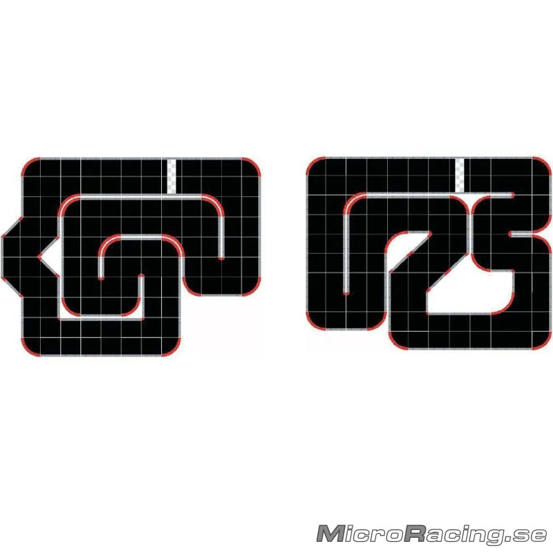 KYOSHO - Mini-Z Grand Prix Circuit50, Corner Set 45°, 12pcs - 3
