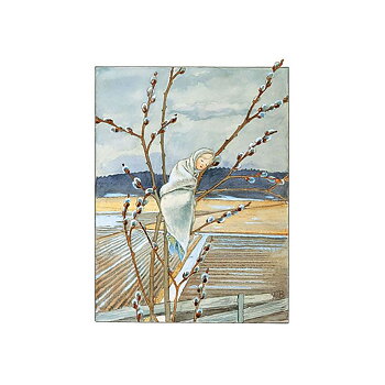 Elsa Beskow Vykort - Videvisan