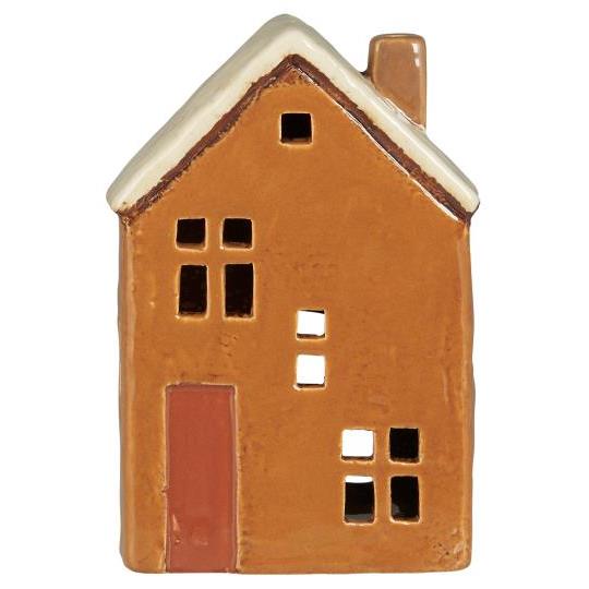Keramikhus "Brighton" terracotta med rostfärgad dörr - Ib Laursen - 3