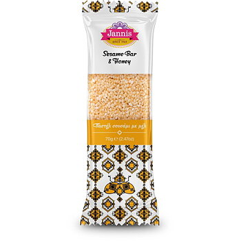 Sesame cake with honey, 70g Jannis