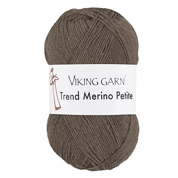 Trend Merino Petite Brunmelerat