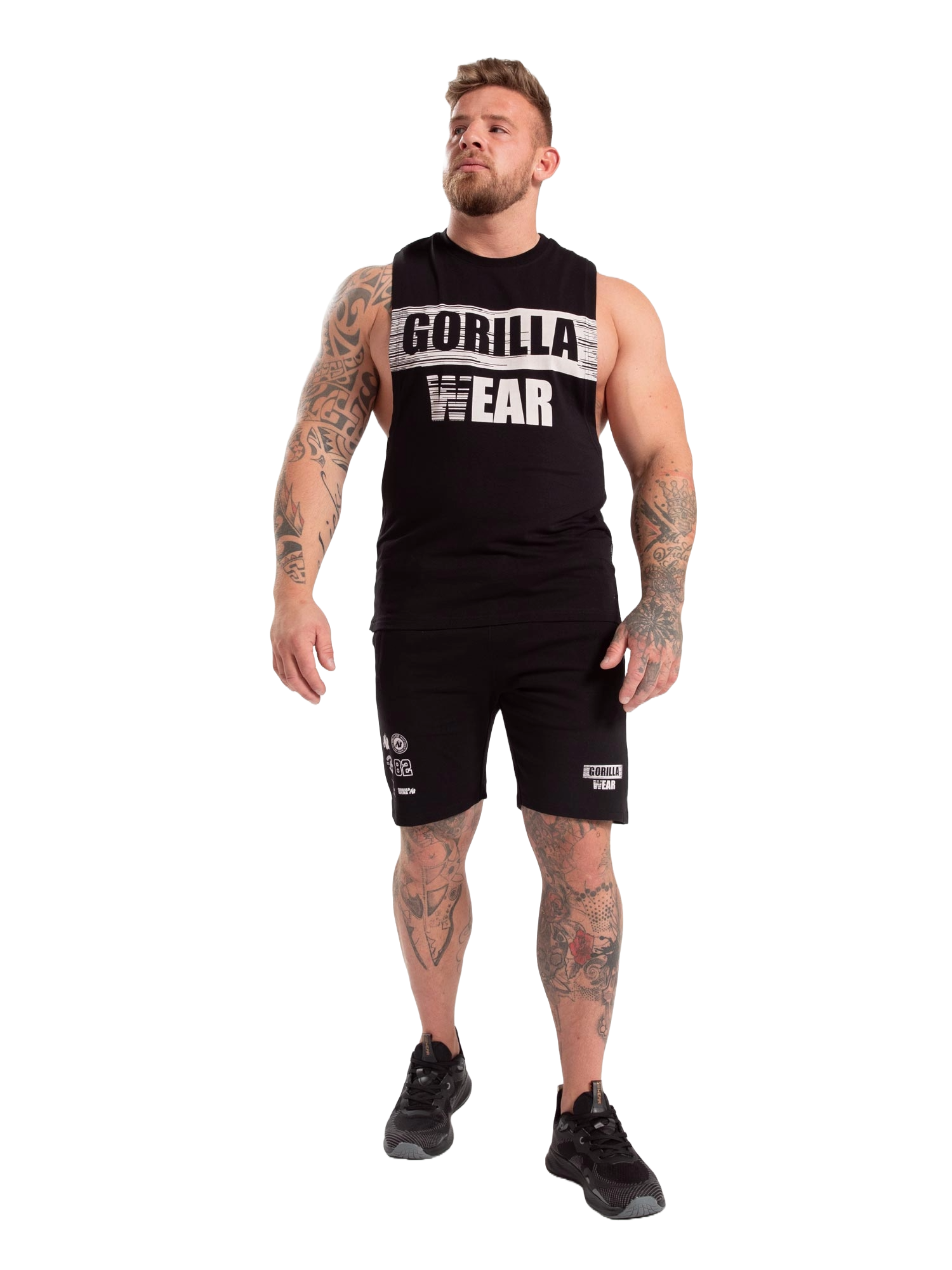 Lopez Drop Armhole Tank Top, black - 6