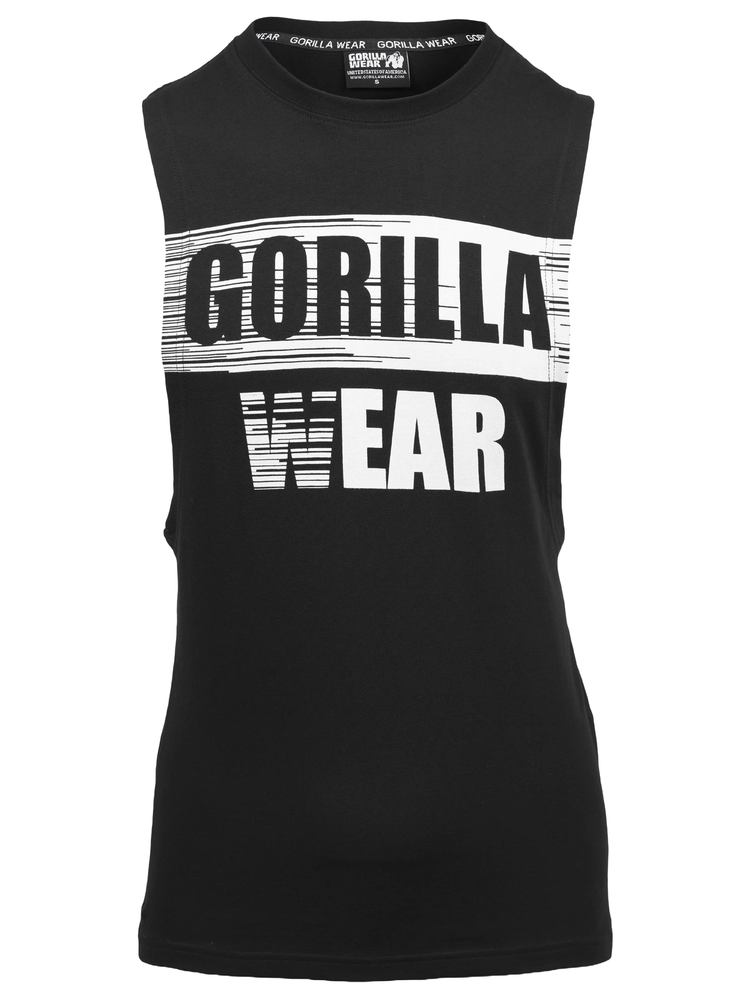 Lopez Drop Armhole Tank Top, black - 4