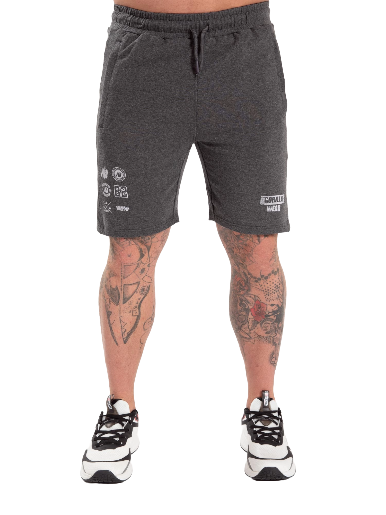 Lopez Shorts, dark grey melange - 9