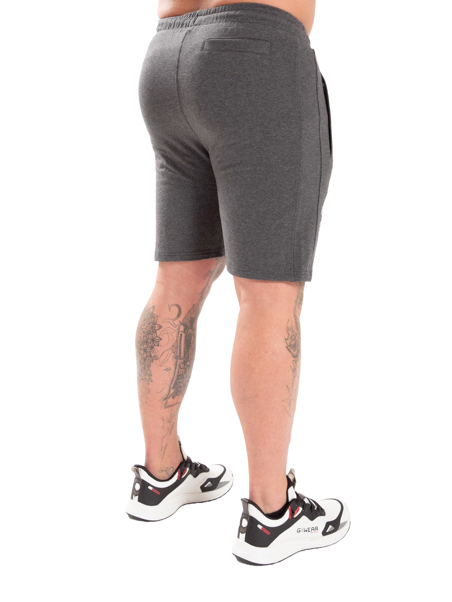 Lopez Shorts, dark grey melange - 2