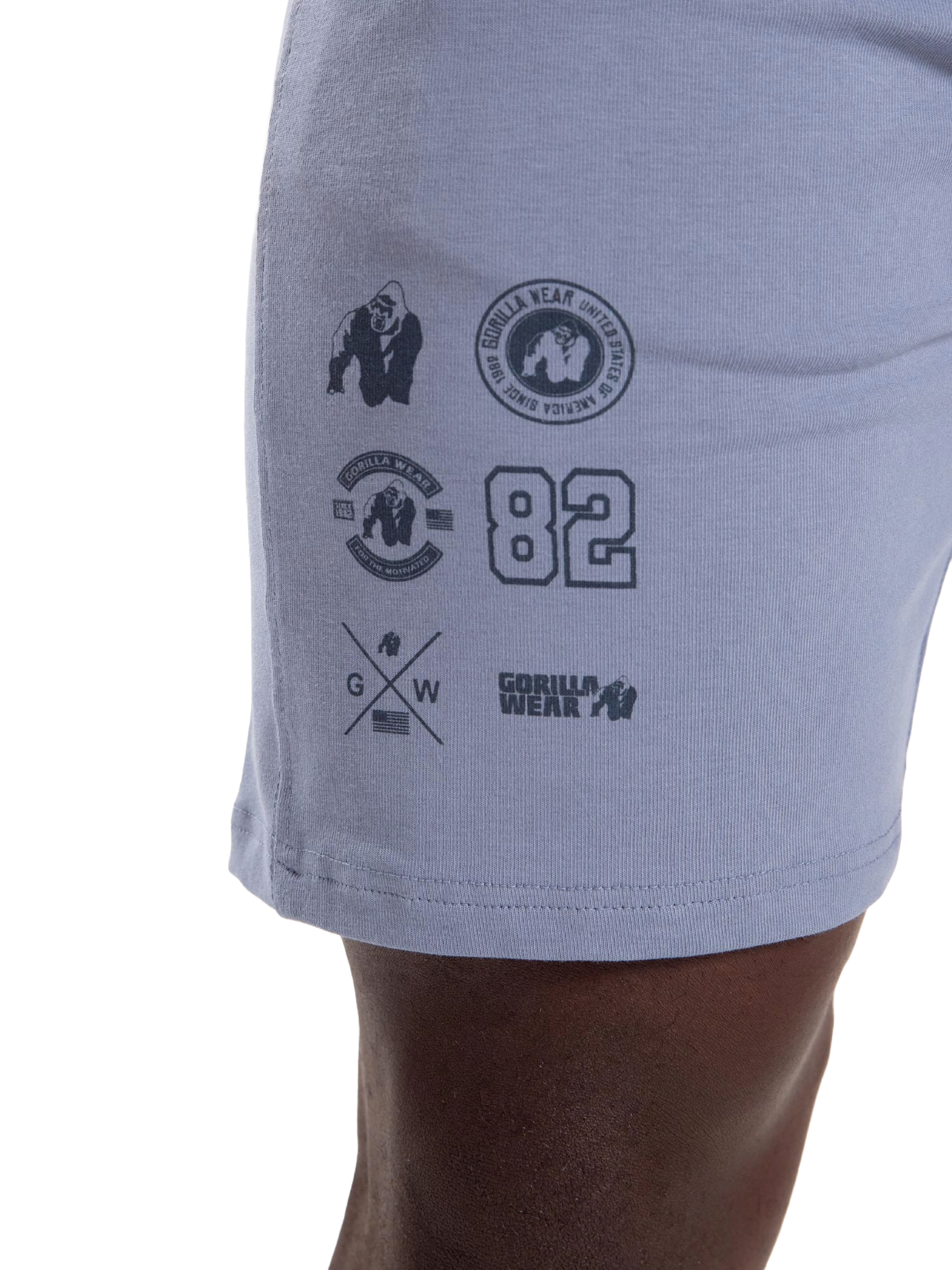 Lopez Shorts, stonewash blue - 7
