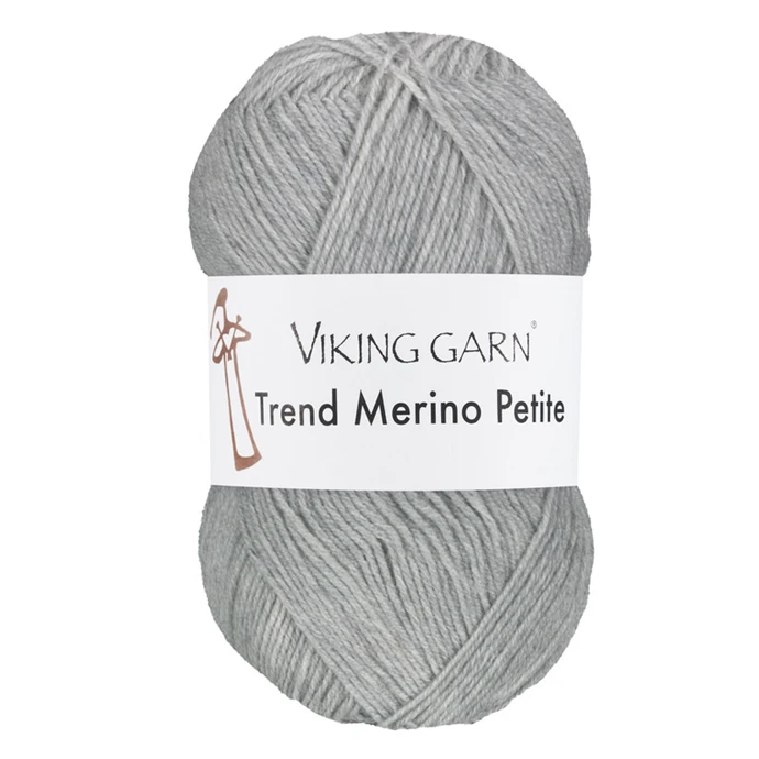 Trend Merino Petite Gråmelerat