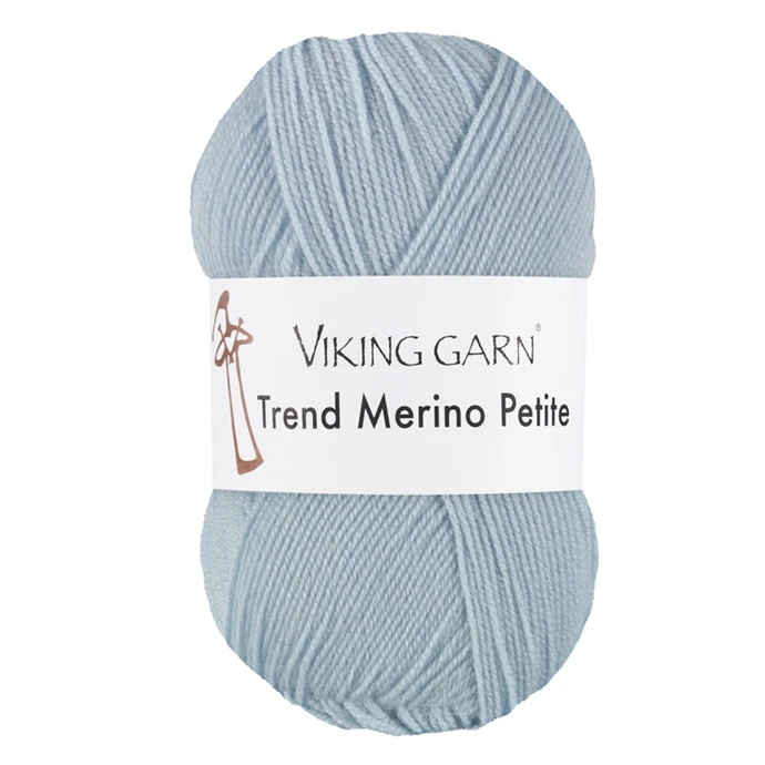 Trend Merino Petite Ljusblå