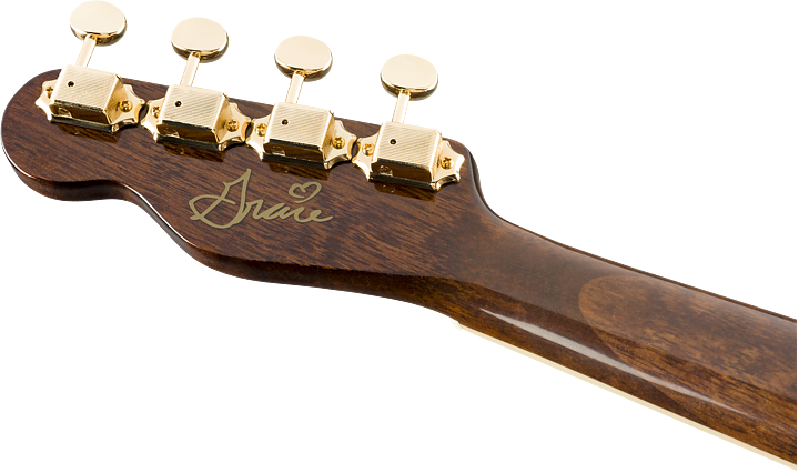 Fender Grace VanderWaal Moonlight Sign. Uke med inbyggt mik system och gigbag