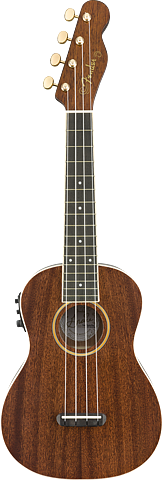 Fender Grace VanderWaal Moonlight Sign. Uke med inbyggt mik system och gigbag