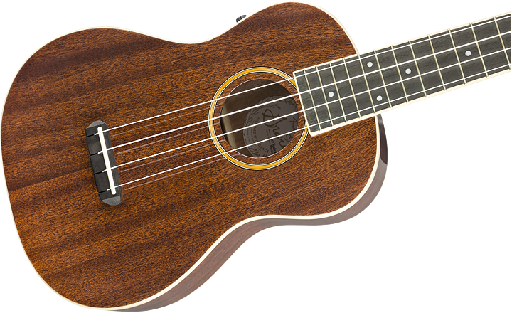 Fender Grace VanderWaal Moonlight Sign. Uke med inbyggt mik system och gigbag