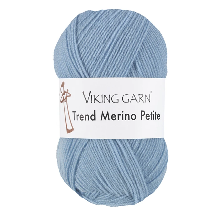 Trend Merino Petite Mellanblå