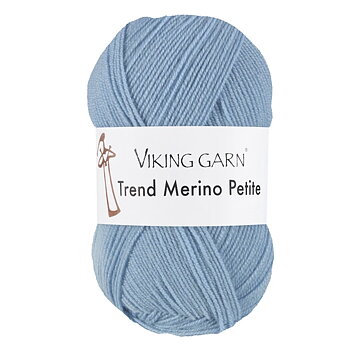 Trend Merino Petite Mellanblå