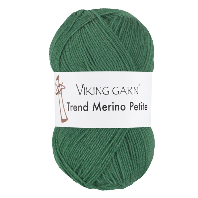 Trend Merino Petite Gräsgrön