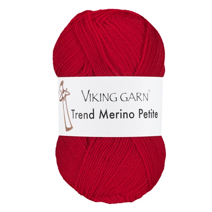 Trend Merino Petite Röd