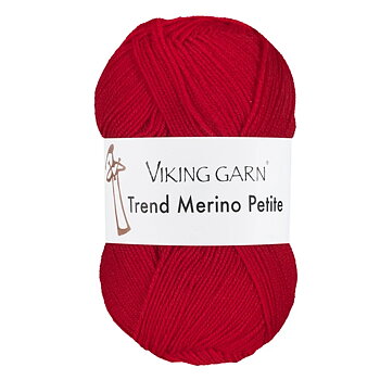 Trend Merino Petite Röd