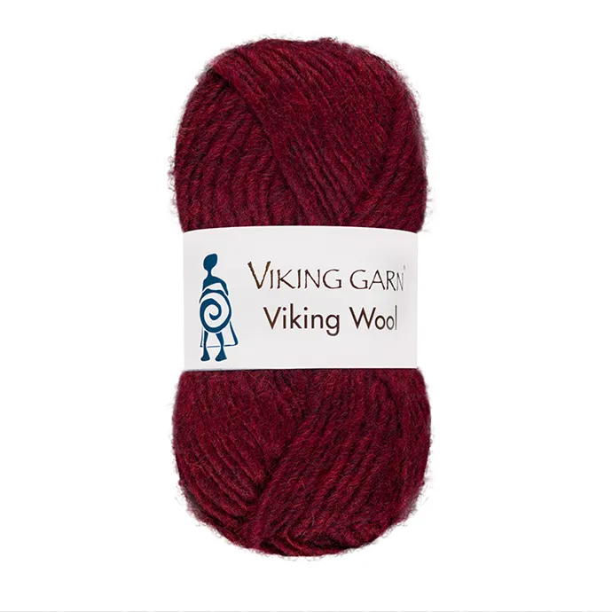 Viking Wool Mörkröd