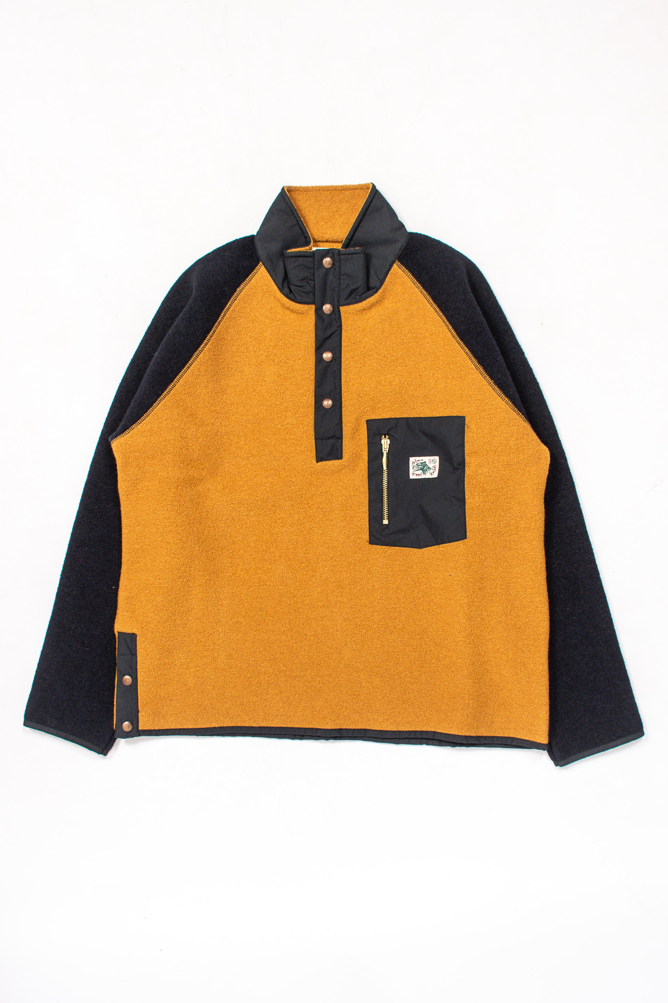 Indigofera - Elco Pullover Wool Charcoal/Beige - 2