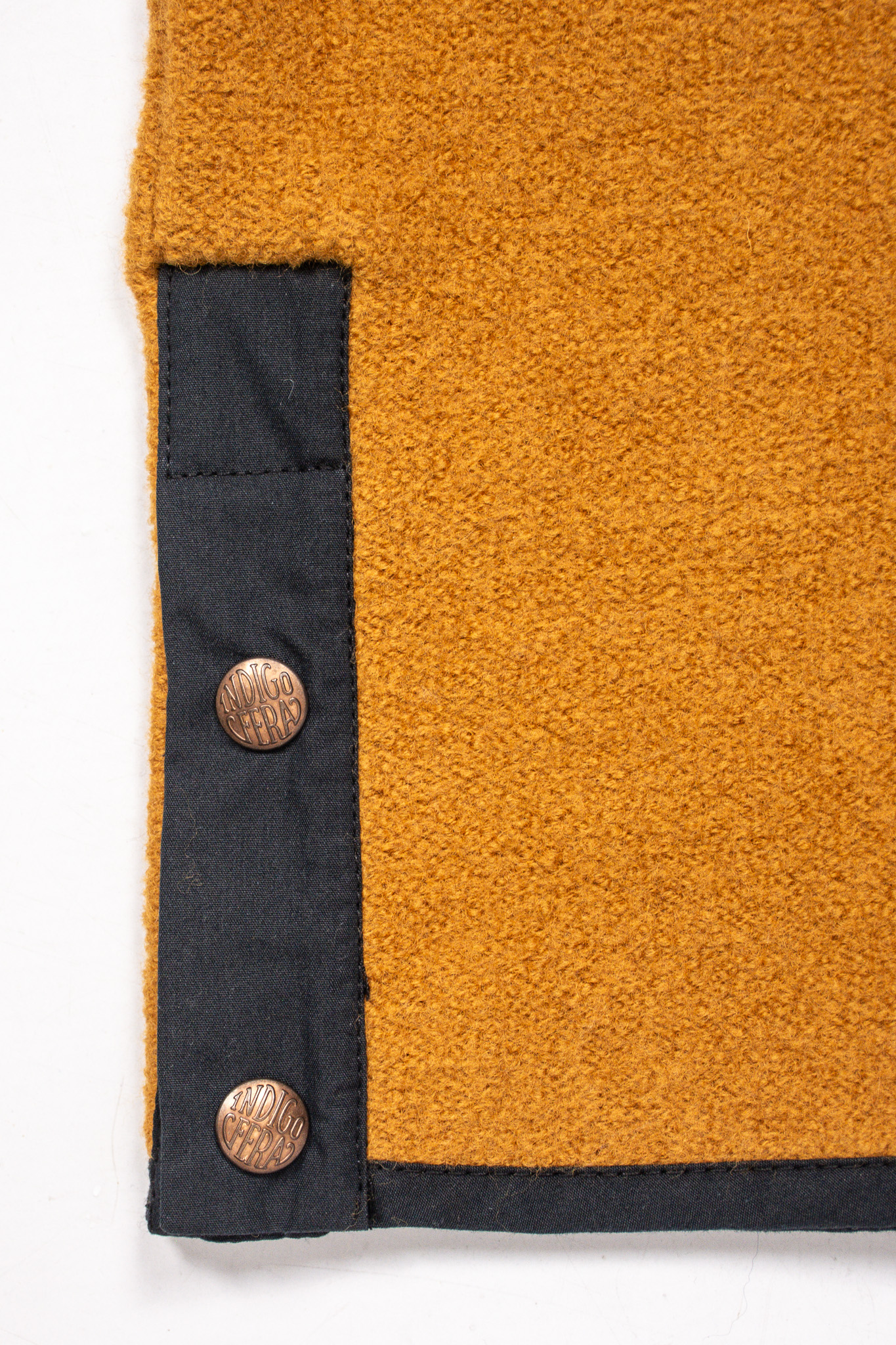 Indigofera - Elco Pullover Wool Charcoal/Beige - 7