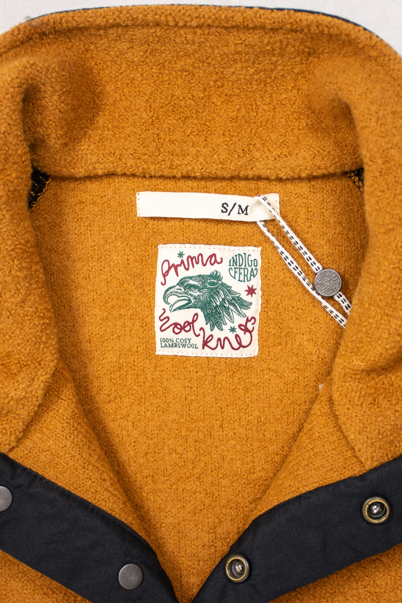 Indigofera - Elco Pullover Wool Charcoal/Beige - 9
