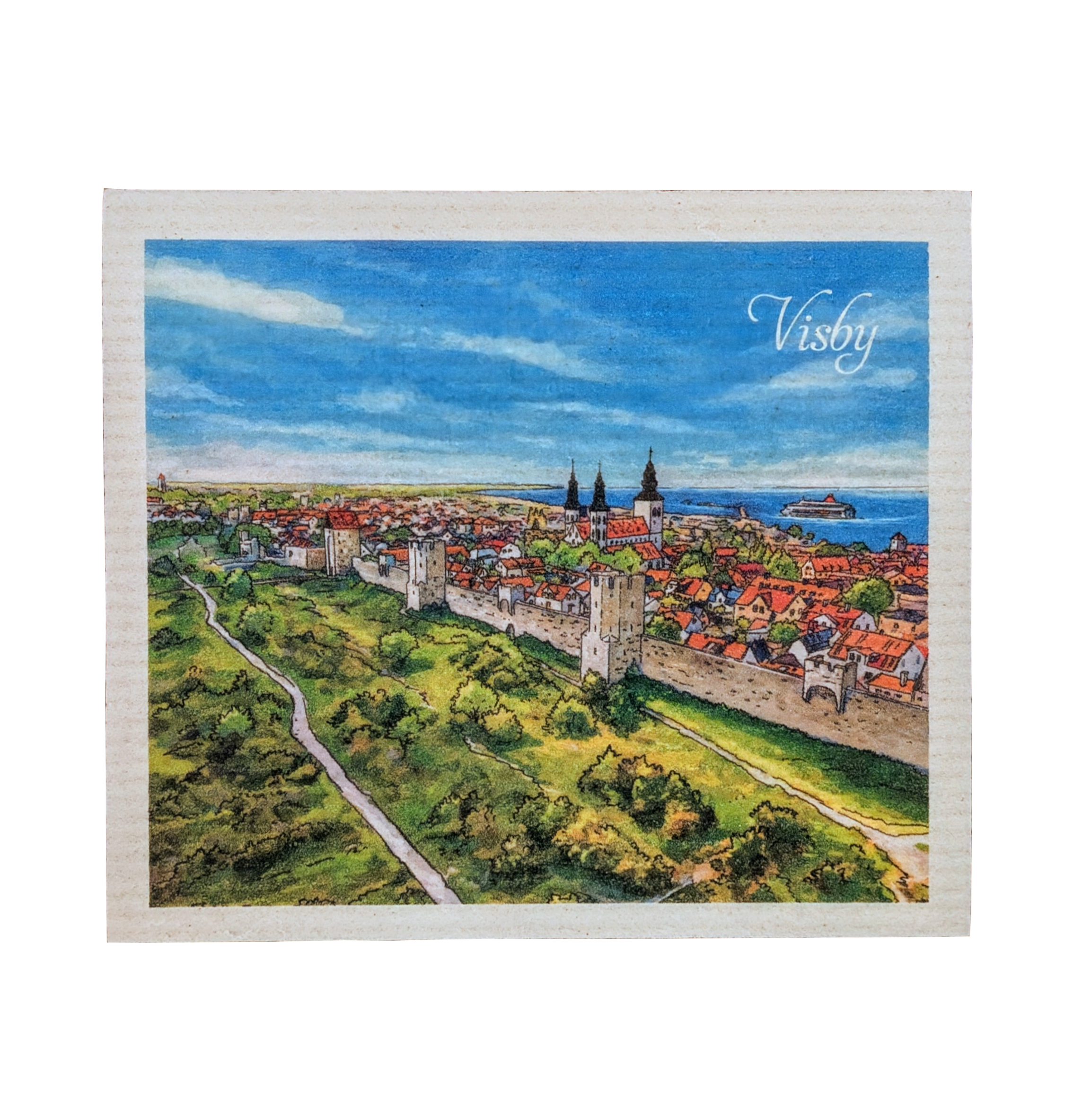 Disktrasa Visby Watercolour 12st/fp