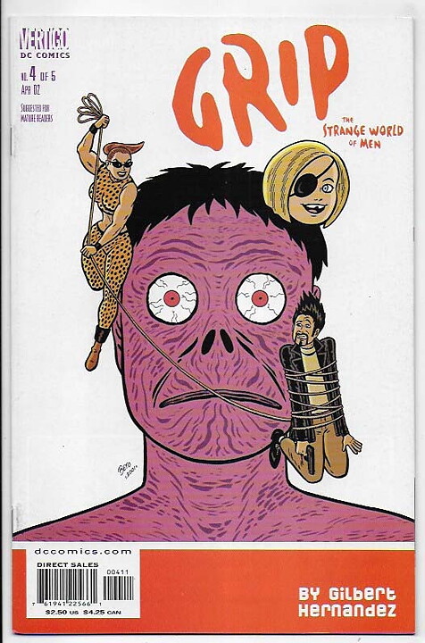 Grip: The Strange World of Men Set # 1-5 NM- Gilbert Hernandez