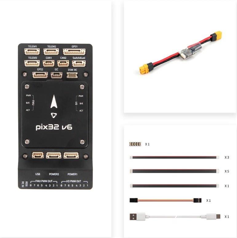 Pixhawk Pix32 v6, Standard set, No GPS