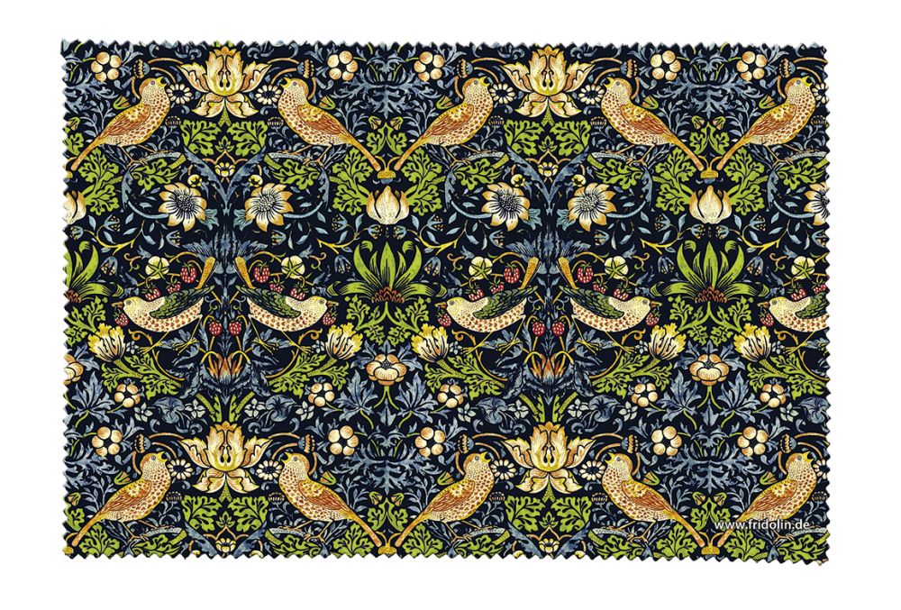 Pudseklud, William Morris, Strawberry thief