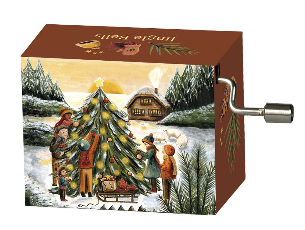 Spilledåser, Art & Music Box-display, Merry Christmas 4, med 36 stk.+3 stk. demo. - 3