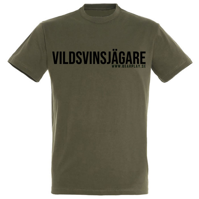 Bearplay Grön T-Shirt Vildsvinsjägare