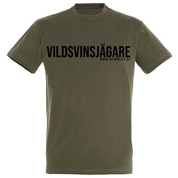 Bearplay Grön T-Shirt Vildsvinsjägare