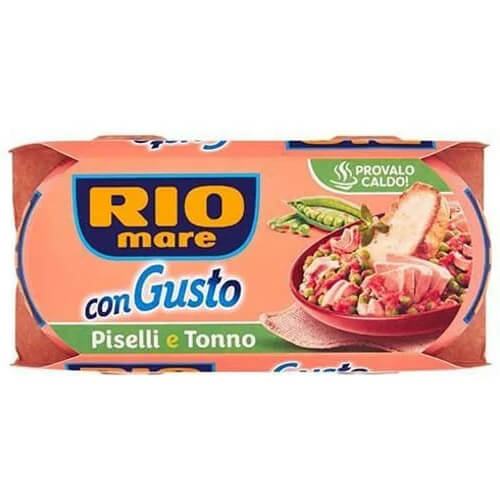 Riomare, tonno in salsa con piselli, 2 x 160g